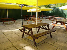 The Academy Garden tables